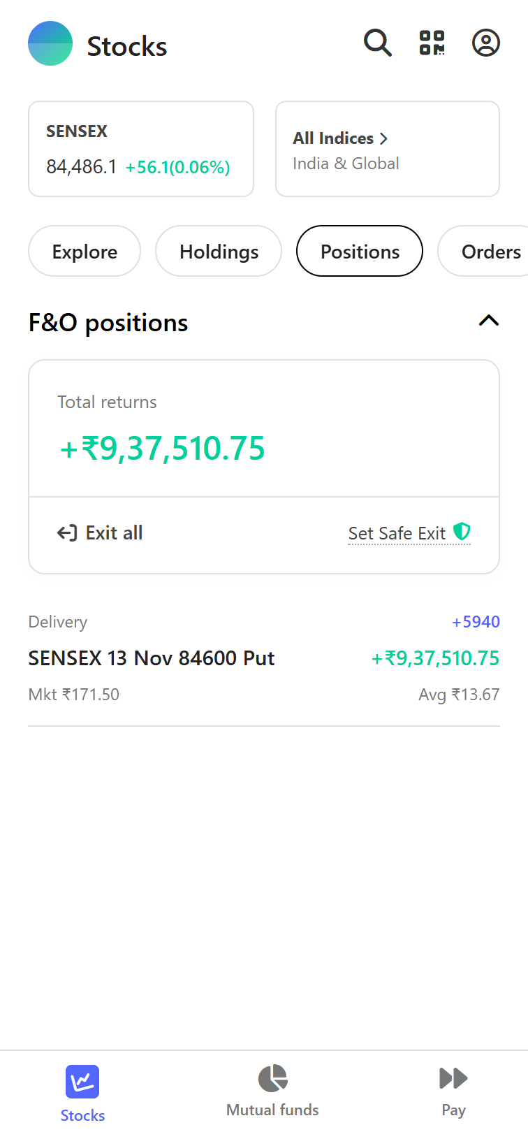 1 lakh profit screenshot fake screenshot